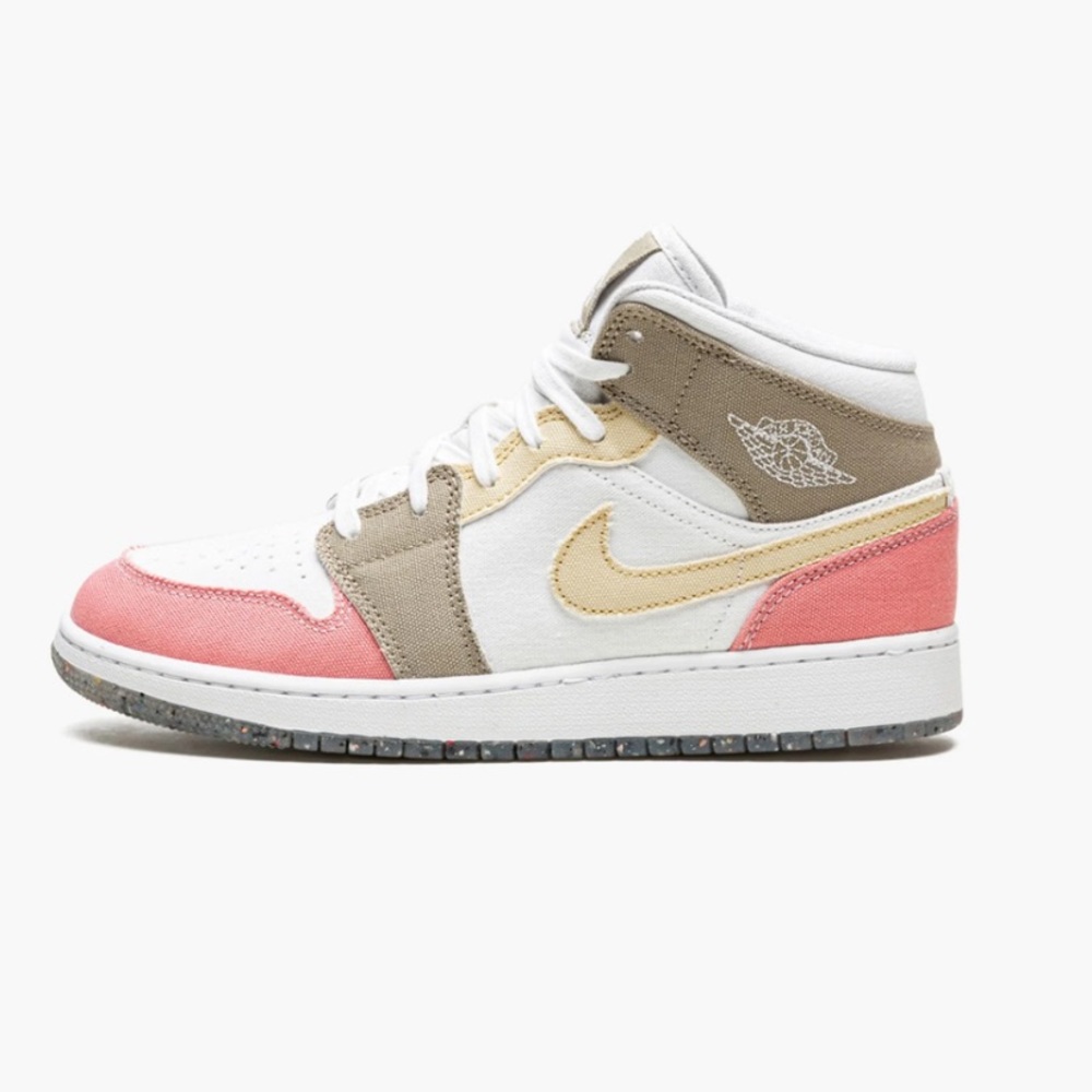 NWT JORDAN 1 MID 💗 Pastel Vivid Green Grind
